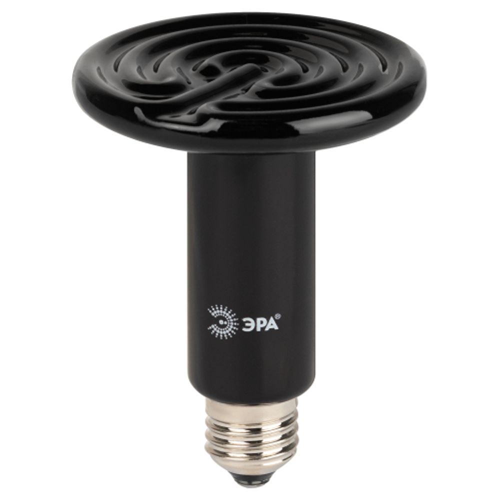 Инфракрасная лампа ЭРА FITO-200W-НQ керамическая серии CeramiHeat модель RX для брудера, рептилий 200 Вт Е27
