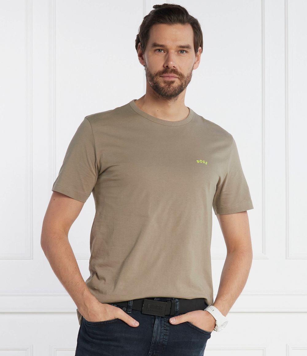 Футболка BOSS GREEN - хаки(50469062)
