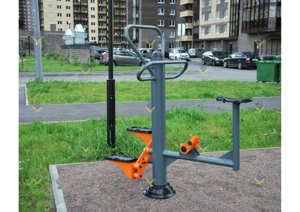 Уличный тренажер Степ + Вело