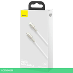 Кабель Baseus Cafule 2m White (CATLJK-B02)