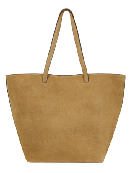 Сумка-шоппер MOVE замша цвета светлой карамели