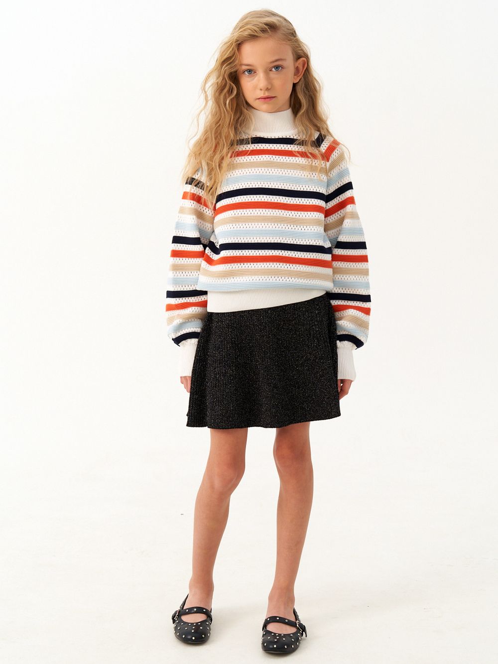 Джемпер для девочки AT1215 мультиколлор
