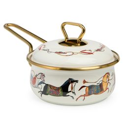 КОВШ LEFARD ЭМАЛИРОВАННЫЙ, СЕРИЯ PASSAGE, 14СМ/0,9Л D=14 СМ ДЛИНА=31СМ ПОДХОДИТ ДЛЯ ИНДУКЦИОН.ПЛИТ