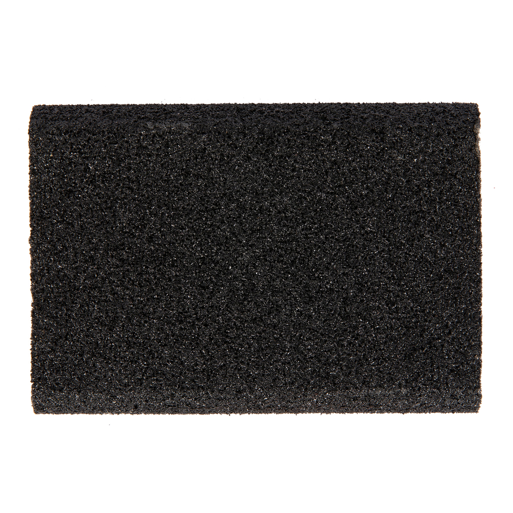 Губка для шлифования, 100 х 70 х 25 мм, овал, Средняя жесткость, P 60 Сибртех