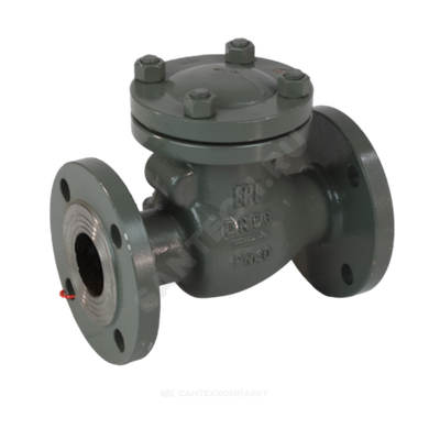 Клапан обратный сталь поворотный 19с53нж Ду 200 Ру40 Тмакс=425 оС фл диск сталь WGCN