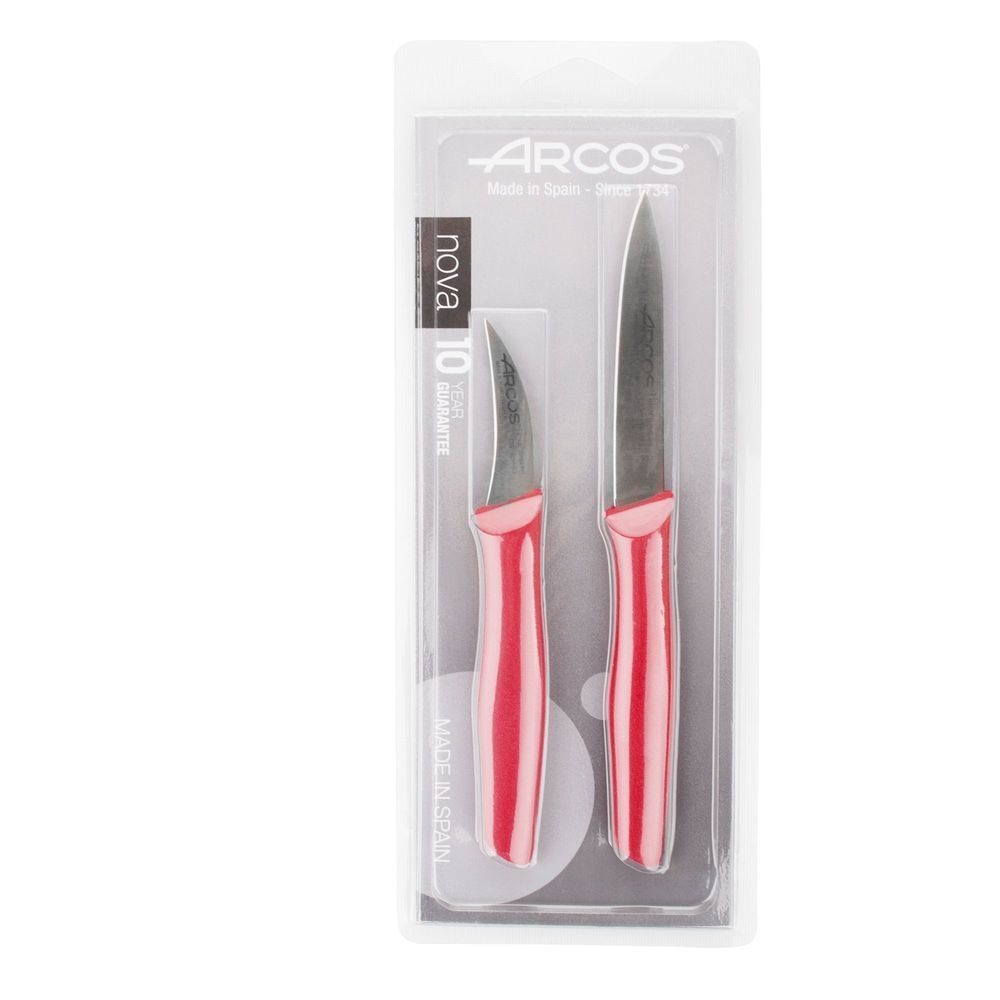 Набор из 2 овощных ножей Arcos Nova 189422 Испания упаковка