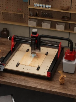 Twotrees CNC гравировальный станок M1 шпиндель пылесос 50000RPM пыль крышка шпинделя щетка подходит для очистки воздуха удаления стружки