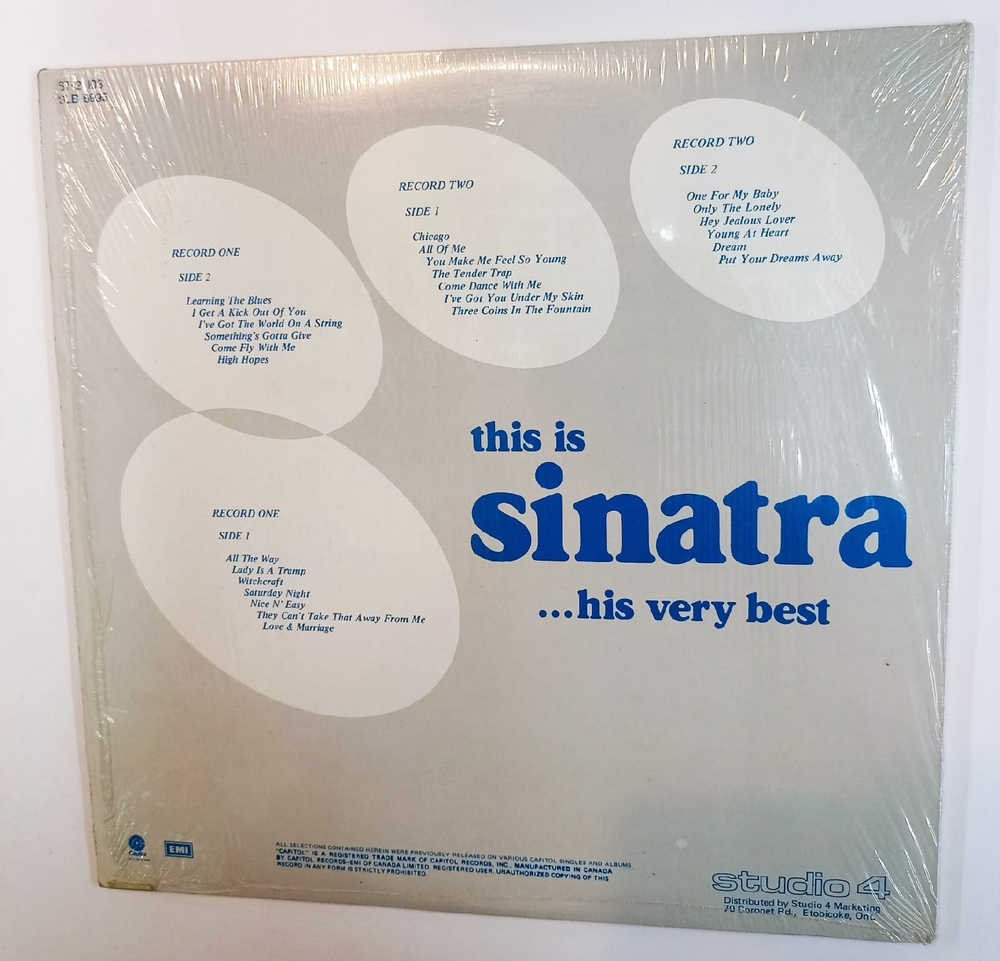 Frank Sinatra This Is Sinatra His Very Best 2LP (Canada)