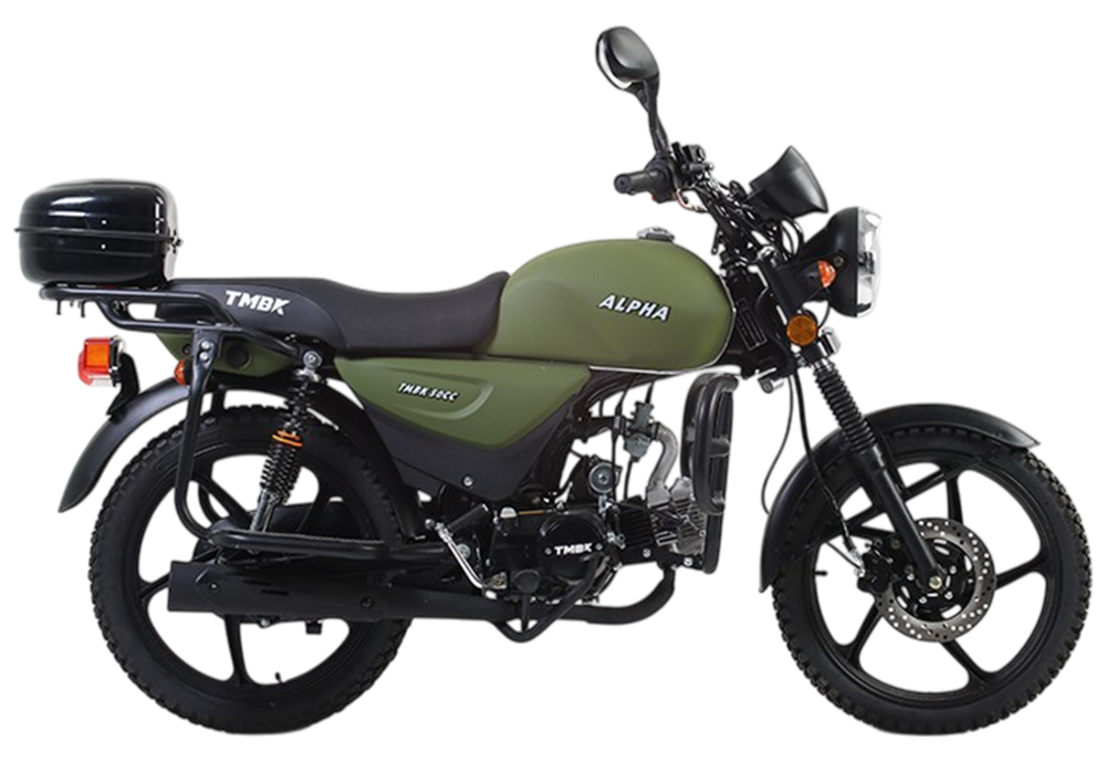 Мопед TMBK ALFA 50 (110) Army Green
