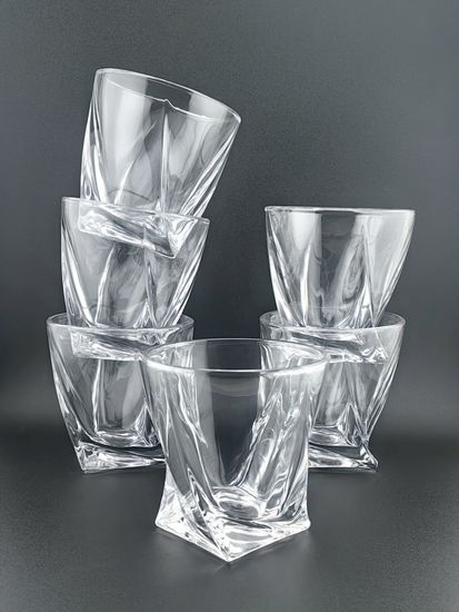 Набор стаканов Квадро 300 мл. 6 шт.