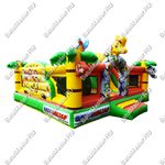 Коммерческий надувной батут "Сафари-экскурсия" 5*5*2,8 м