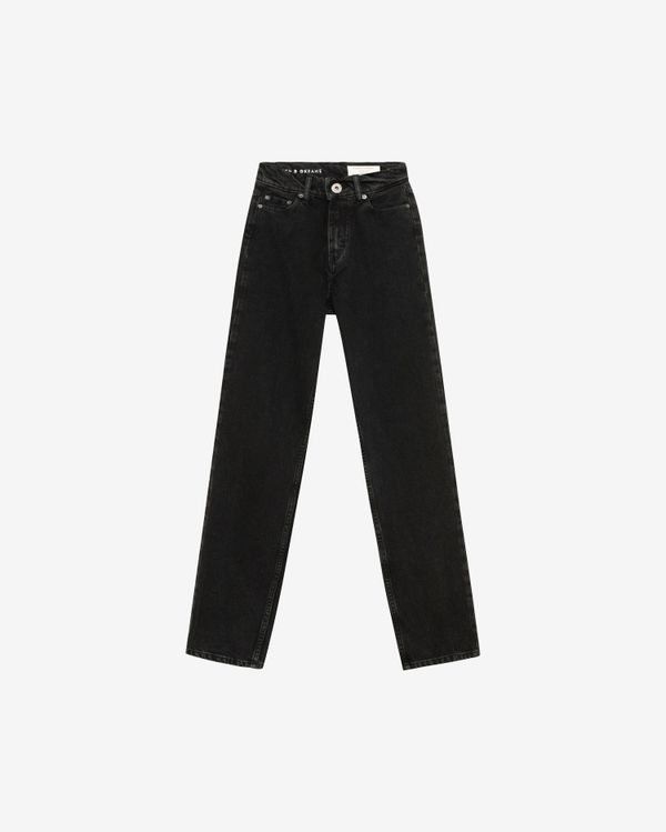 Джинсы 2355 Slim Straight женские black - фото 1