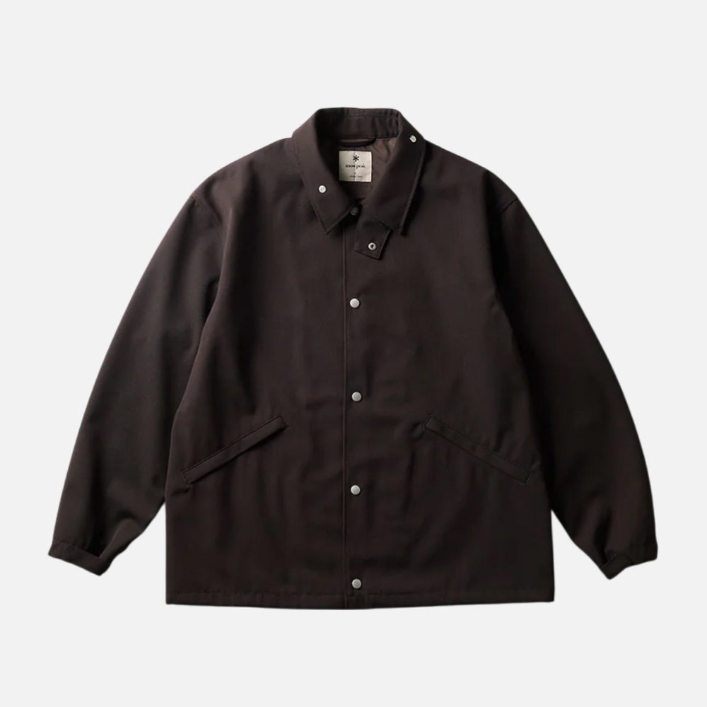 Куртка мужская Snow Peak Hybrid Wool Dark Brown