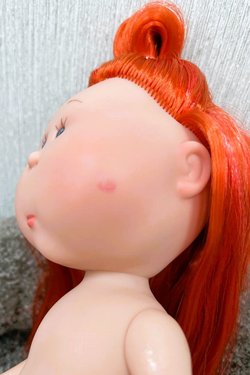 УЦЕНКА Кукла Nines виниловая 23см Little Mia без одежды (3199W24)