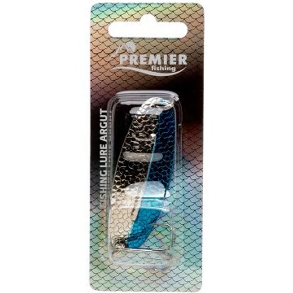 Блесна колеб. Argut №4, 14гр Blue-NI Premier (PR-SPN101A-4BL-NI)