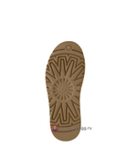 UGG STITCH SLIP on Chestnut