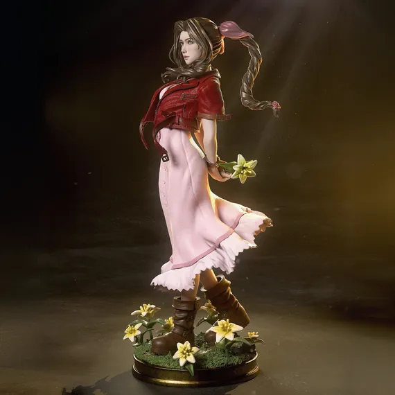 Aerith + bikini version - Final Fantasy
