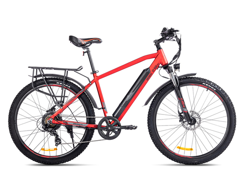 Электровелосипед Eltreco XT 850 Pro (черно-зеленый)