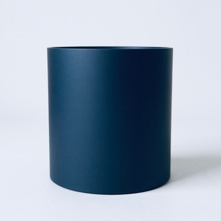 Шляпная коробка без крышки и лент 24х25 см Цвет; Темно синий.