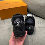 Купить черные кроссовки LV Trainer Louis Vuitton премиум класса