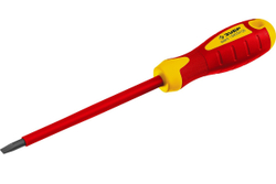 Диэлектрическая отвертка Зубр до 1000В ПРОФИ Cr-V SL 5.5 x 125 мм 25261-5.5-125_z01
