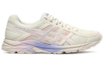 Asics Gel-Contend 4 comfortable daily mesh fabric, non-slip, wear-resistant, breathable, wrapping, lightweight, shock-absorbing, low-cut training running shoes, women's white pink blue