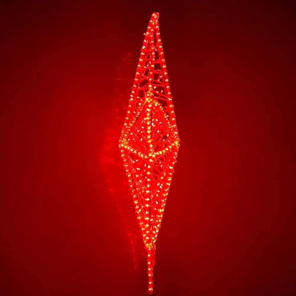 Макушка Кремлевская 150 см. для елей высотой от 10 до 20 м., красная, Green Trees (krem-150red)