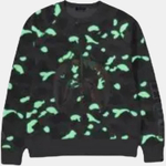 A Bathing Ape City Camo Shark Crewneck Ss24 черный