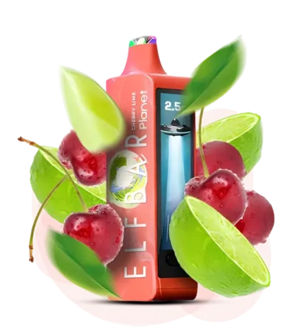 Elf Bar Planet 25000 - Cherry Lime (5% nic)