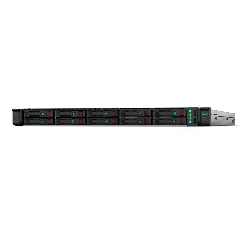 Стоечный сервер - HP Enterprise ProLiant DL325 Gen10 Plus, 1U, 4x 3.5“, 1x EPYC[7262] 8 Cores, 16Gb, P18603-B21