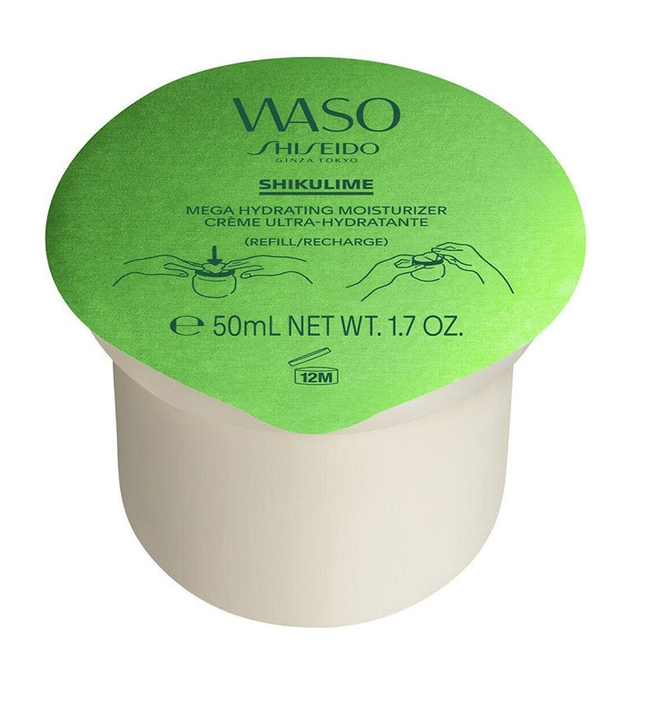 SHISEIDO WASO SHIKULIMESI MEGA HYDRATING MOIST 50 ML REFILLL