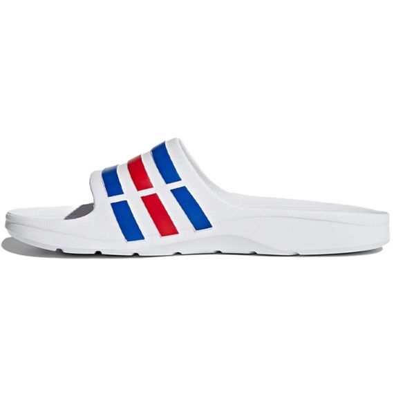 Adidas Duramo Slides 'White Blue Red'