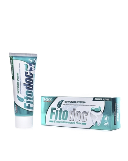 FITODOC Стоматологический гель для кошек и собака, 75 мл