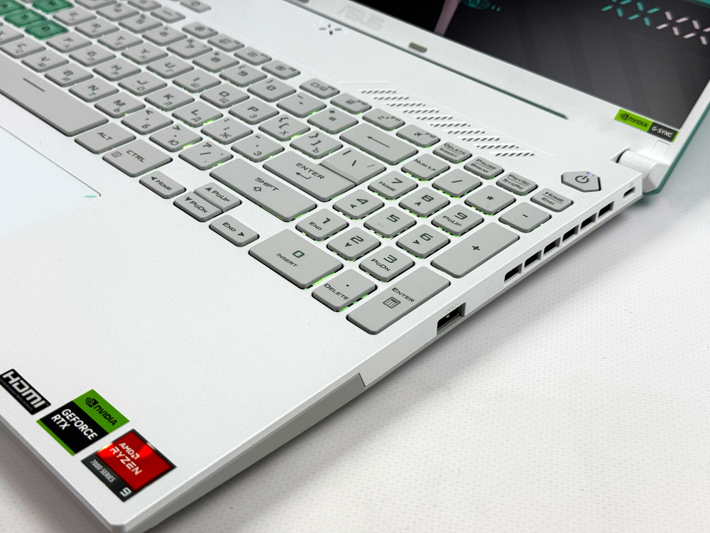 Новый игровой Asus TUF R9 7940HX / RTX 4070 8GB / 2.5K / 165Hz / 16GB DDR5 / 1TB / Win11 / Русско-Английская клавиатура