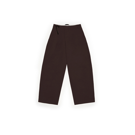 Брюки Nothomme Blue Monte Wool Structured Curved Blade Pants "Vulture Brown"