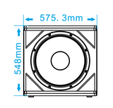 Пассивный сабвуфер ZM Audio KS18S — 1×18'' 800 Вт AES IP44