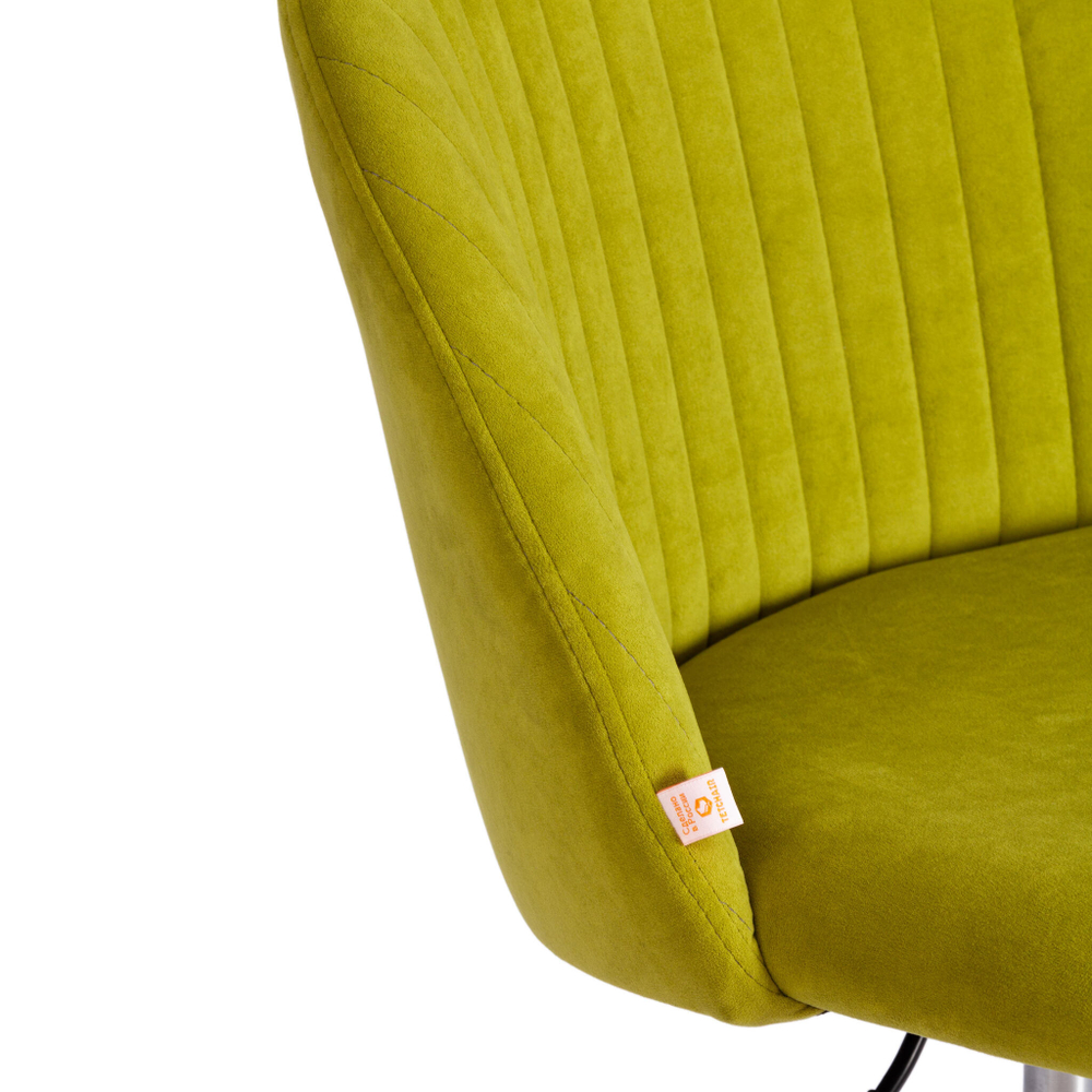 Кресло MELODY флок , олива, 23