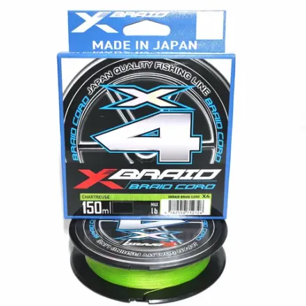 Плетёный шнур YGK X-Braid Braid Cord X4 #0.4/8lb 150m