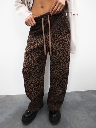 Брюки женские леопардовые NOHO