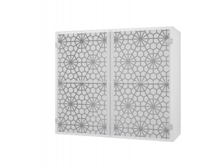 Камелия (Горизонт) Шкаф со стеклостворками 600мм