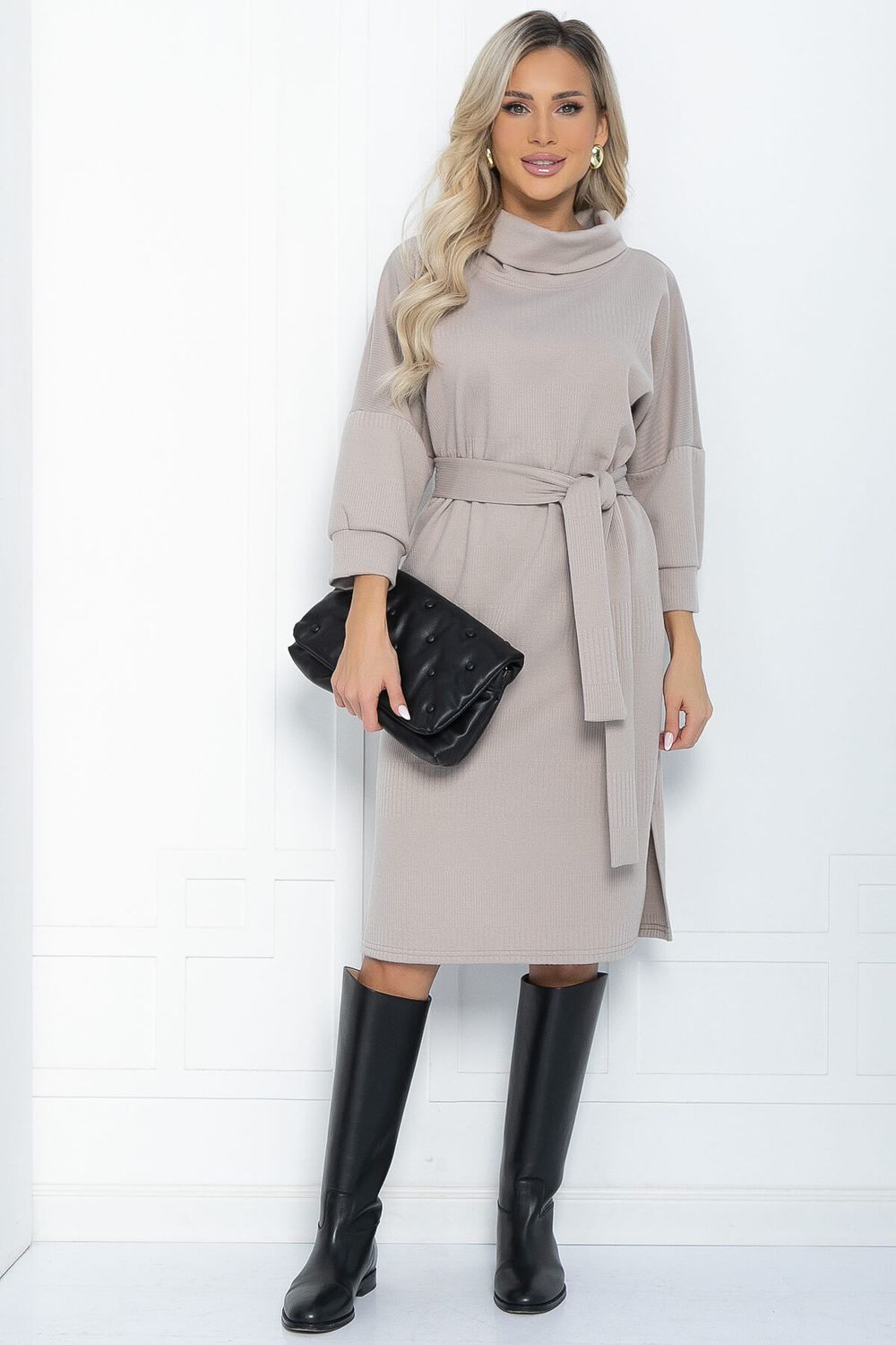 Платье Никс (бежевое) П12105 LT Collection