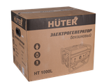 Портативный бензогенератор HUTER HT1000L - [1 кВт / 220V]