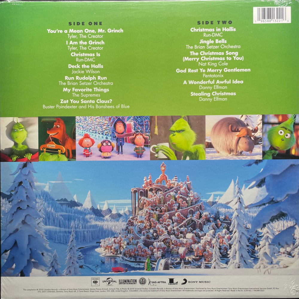 Dr. Seuss' The Grinch - Original Motion Picture Soundtrack (Европа 2023г.)