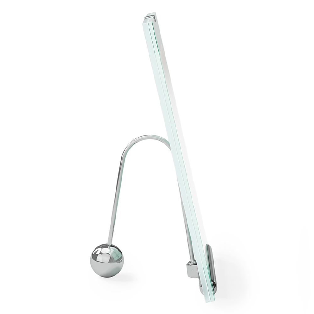 Фоторамка Flute, 20х23 см, хром