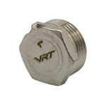 Заглушка 1'' нар с контр отв VRT® никель
