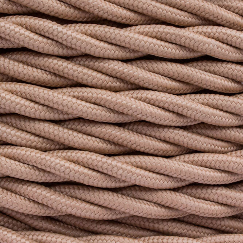 Провод 2*0,75 Капучино (матовый) 20 м B1-422-716-20