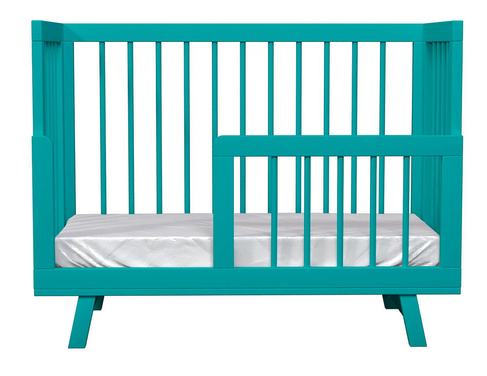 Кроватка детская Lillaland Lilla Aria с маятником Ocean Blue