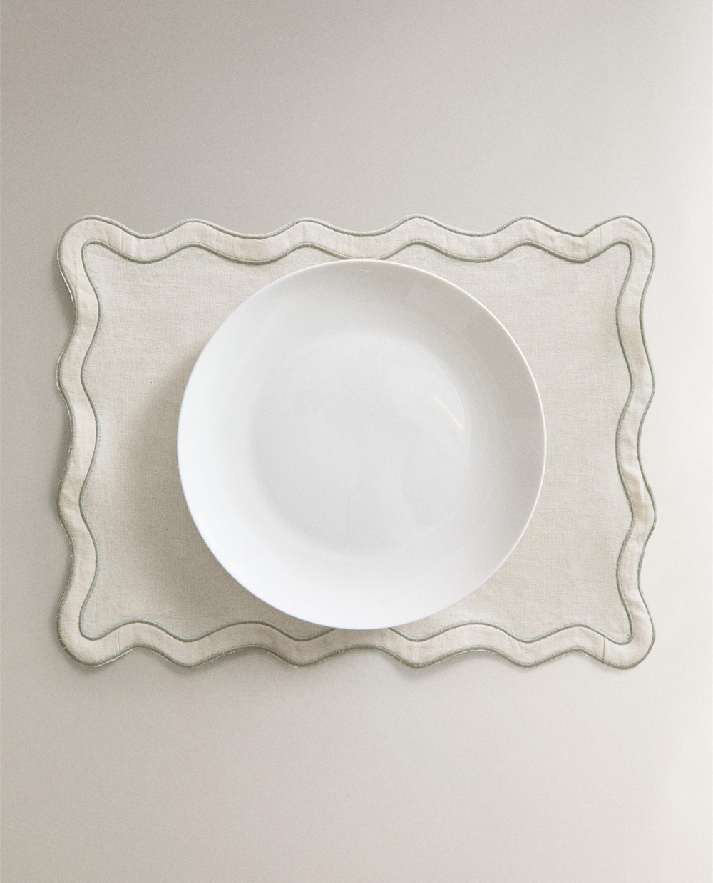 Zara Home сервировочная салфетка из смесовой ткани, 50 35 см · 7231/023
