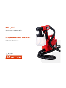 Электрический краскопульт Gigant Professional GTR-600