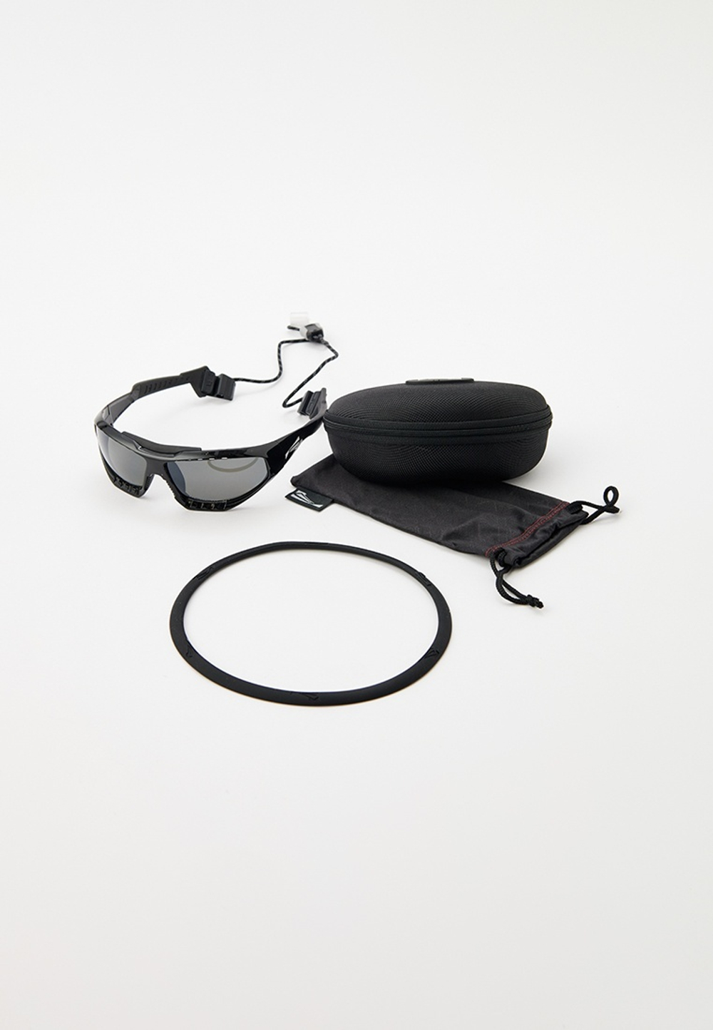 Спортивные очки LiP Surge / Gloss Black - Black / PC Polarized / Levanté Series Chroma Smoke